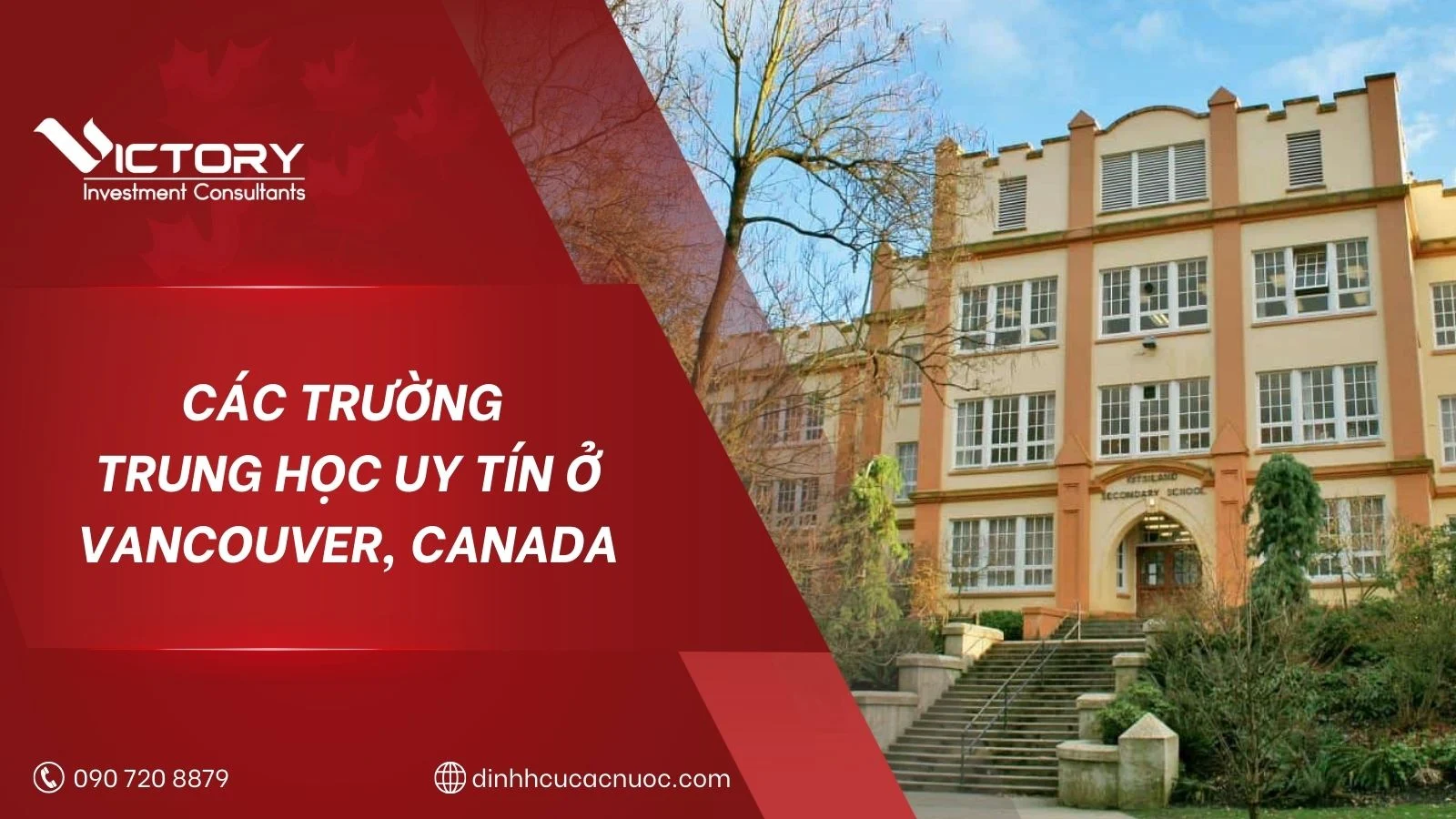 truong trung hoc o vancouver canada