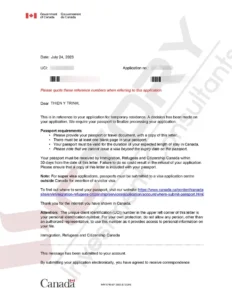 Khách hàng N.T.N.S (Chương trình PEI 2023, Doanh Nhân Đảo Hoàng Tử) 36 tty child original passport request