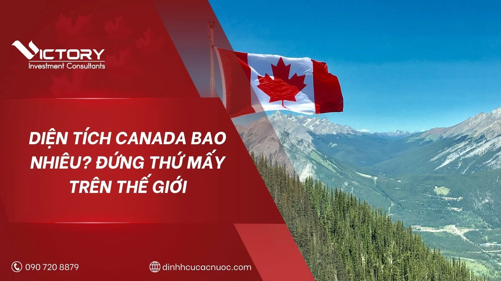 dien tich canada