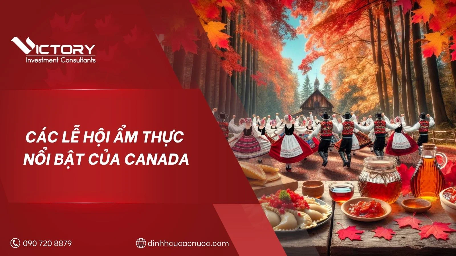 cac le hoi am thuc cua canada