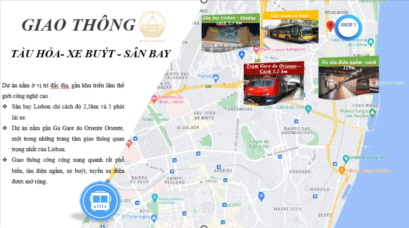 Portugal Parque das Nações Shop 3 27 giao thong03.1