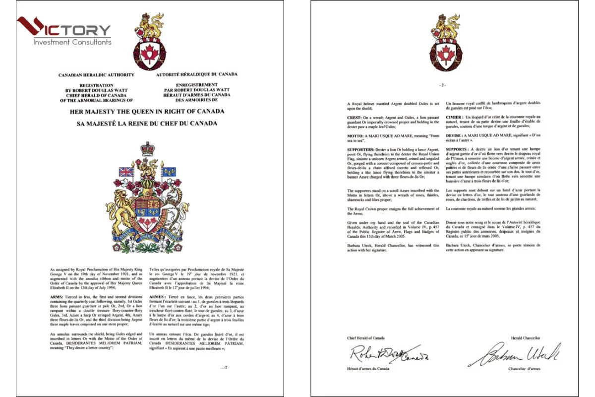 lich su quoc huy canada lich su quoc huy canada