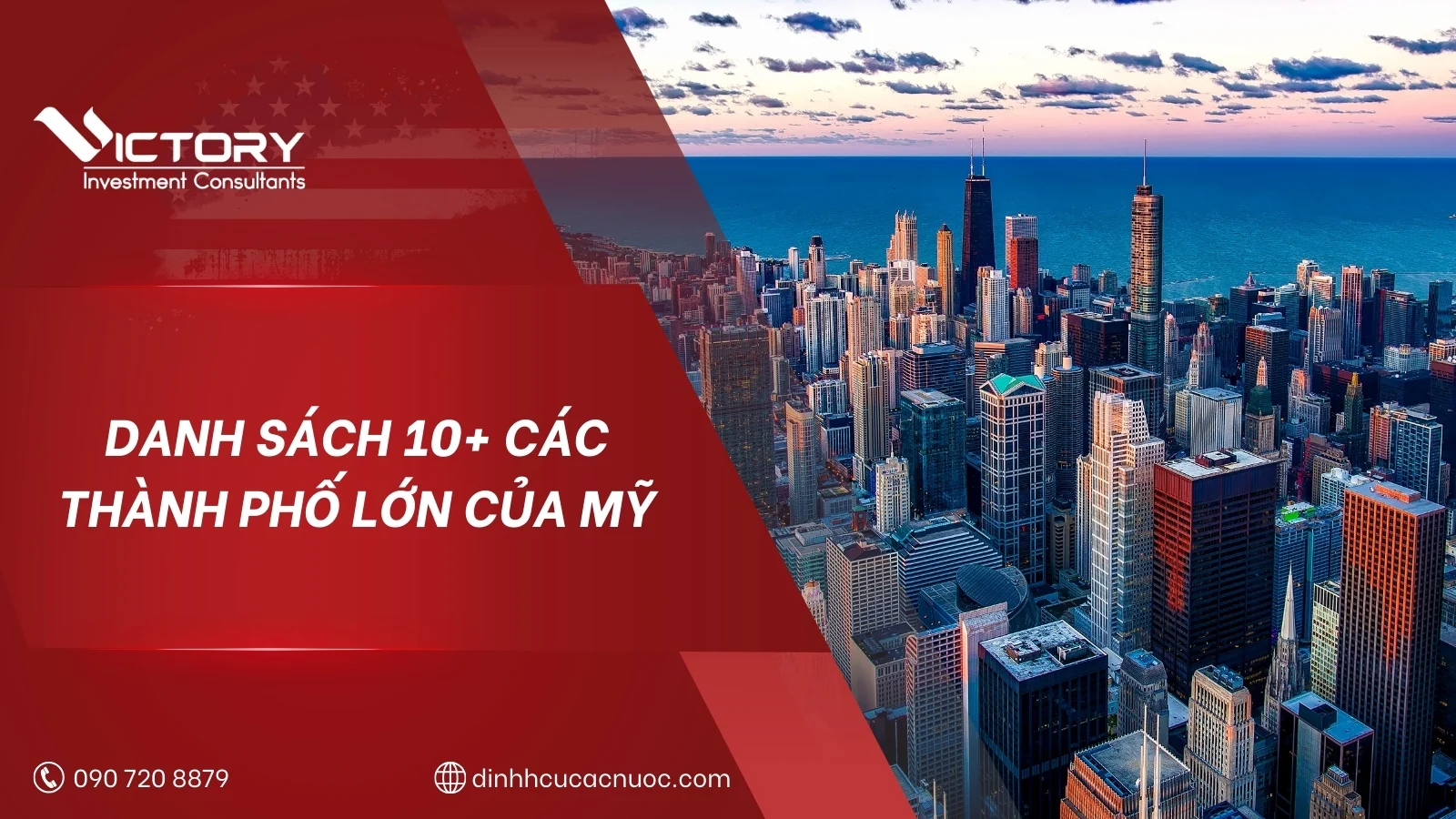 cac thanh pho cua my