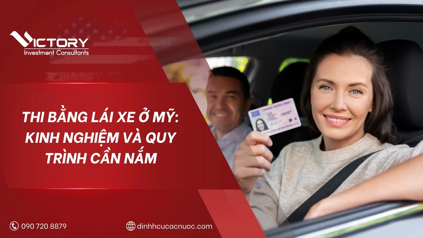 thi bang lai xe o my