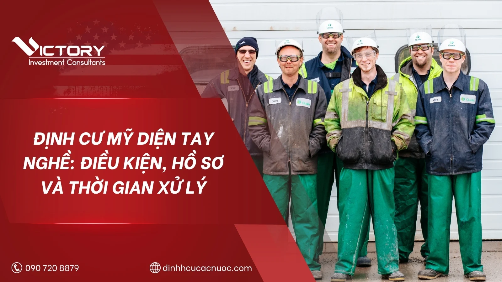 dinh cu my dien tay nghe
