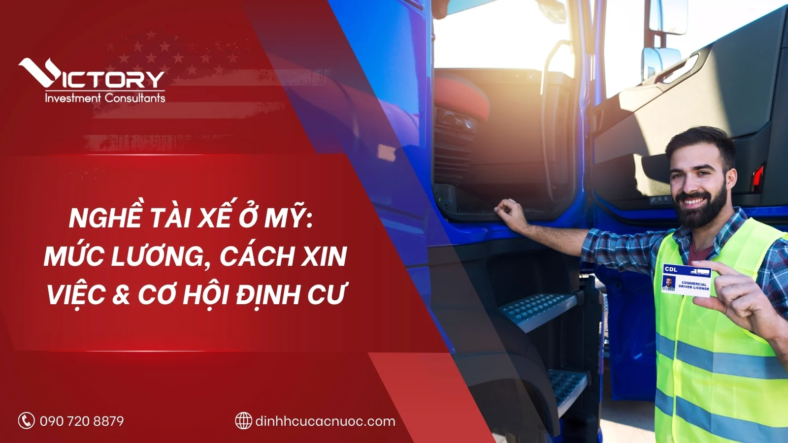 nghe lai xe tai o my