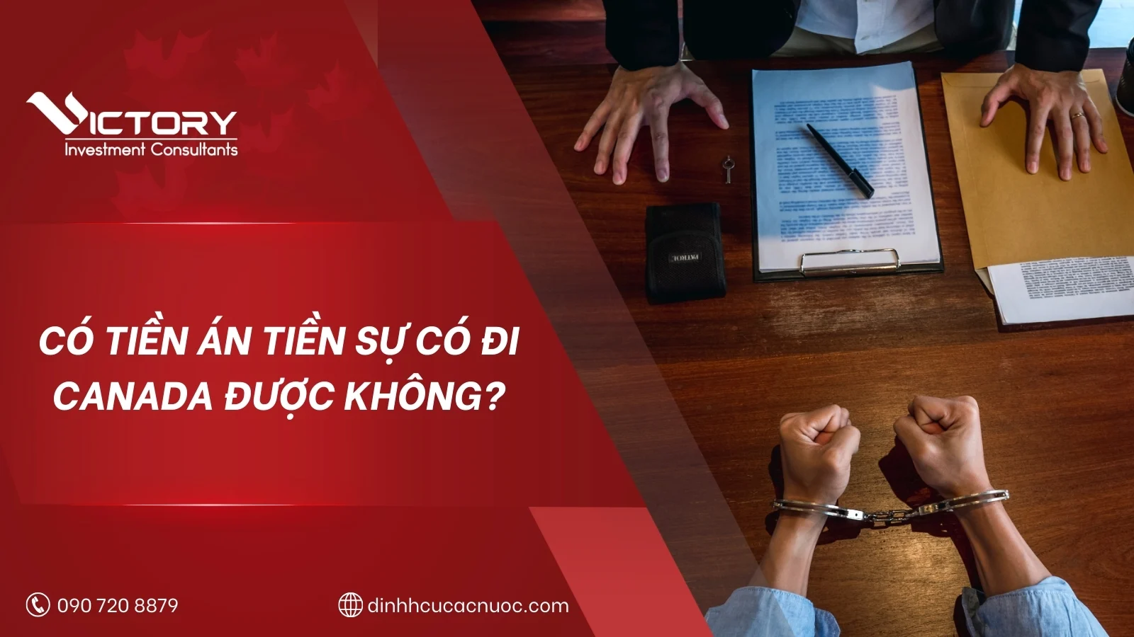 Có tiền án tiền sử có đi Canada được không