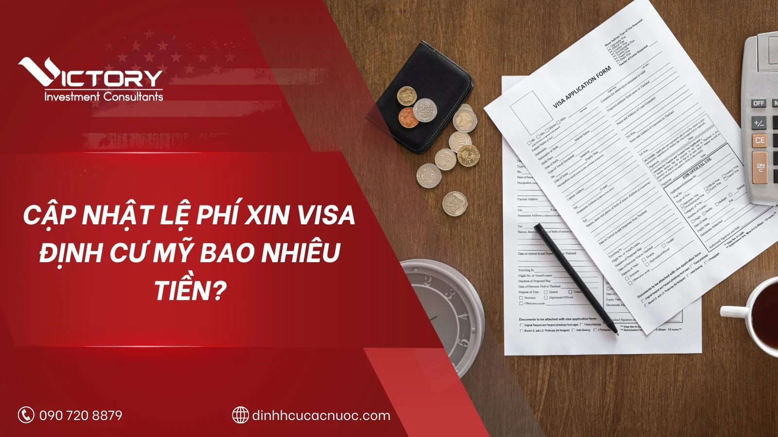 le phi xin visa dinh cu my