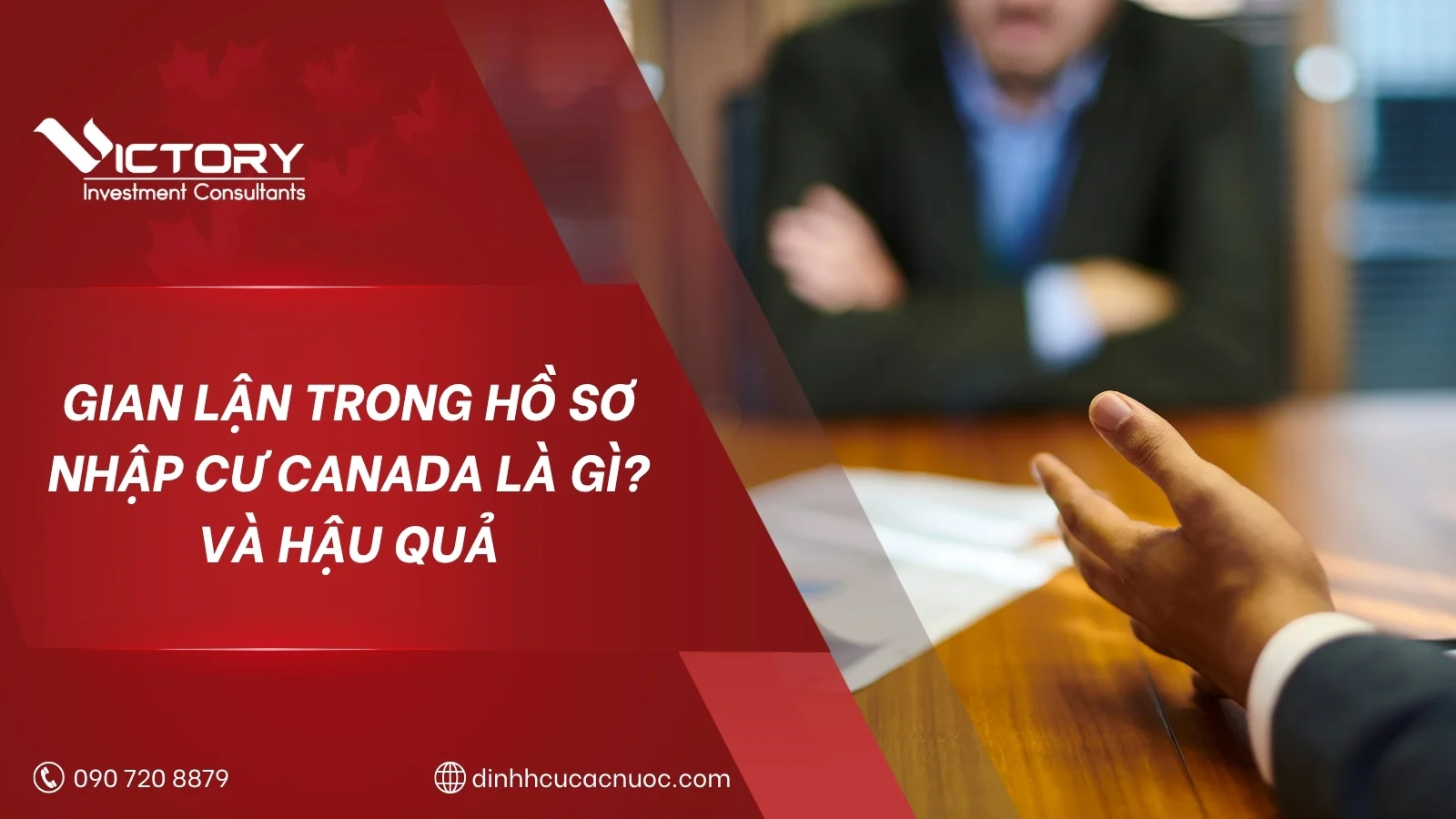 gian lan trong ho so nhap cu canada