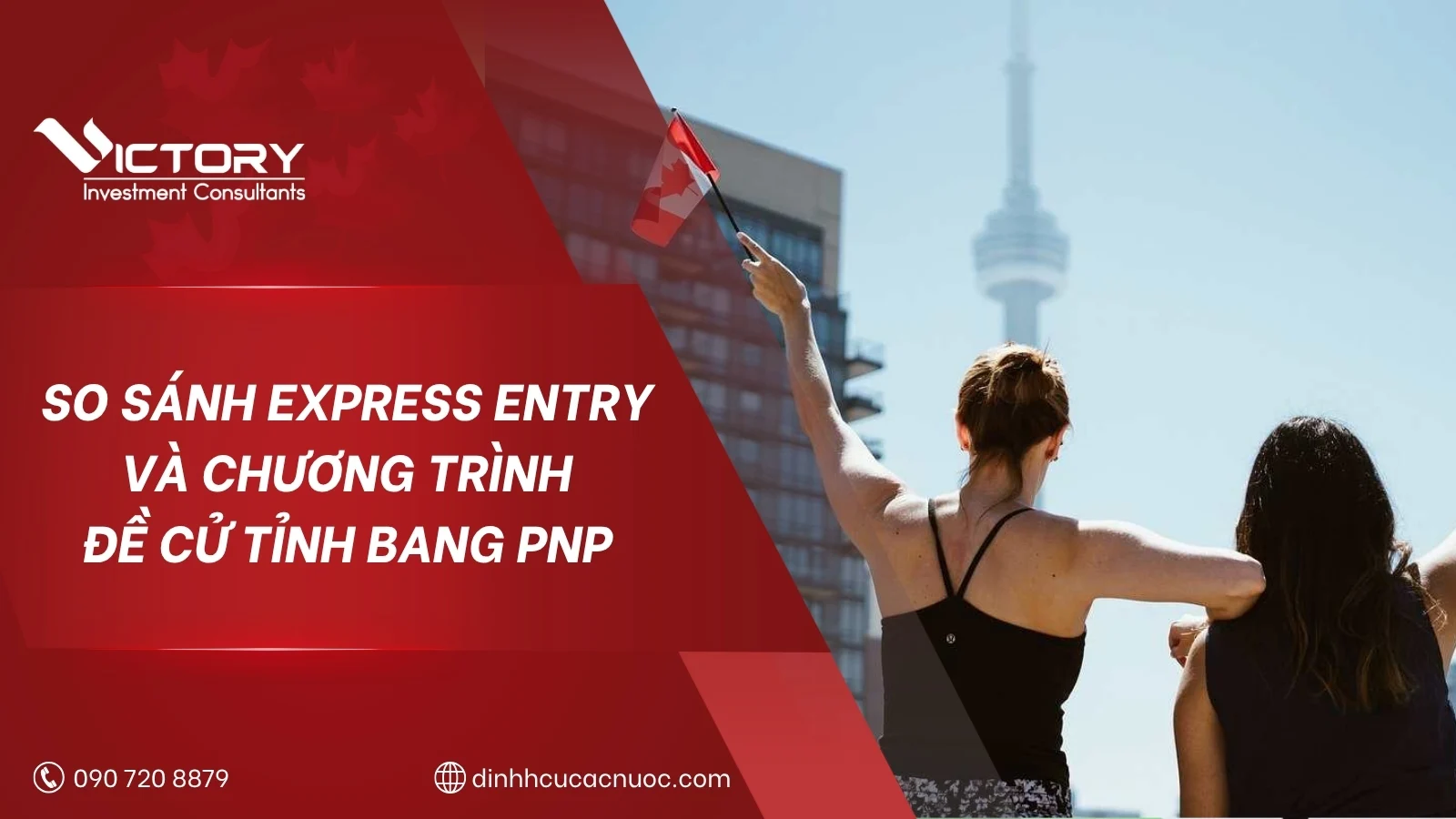 su khac biet giua express entry va pnp