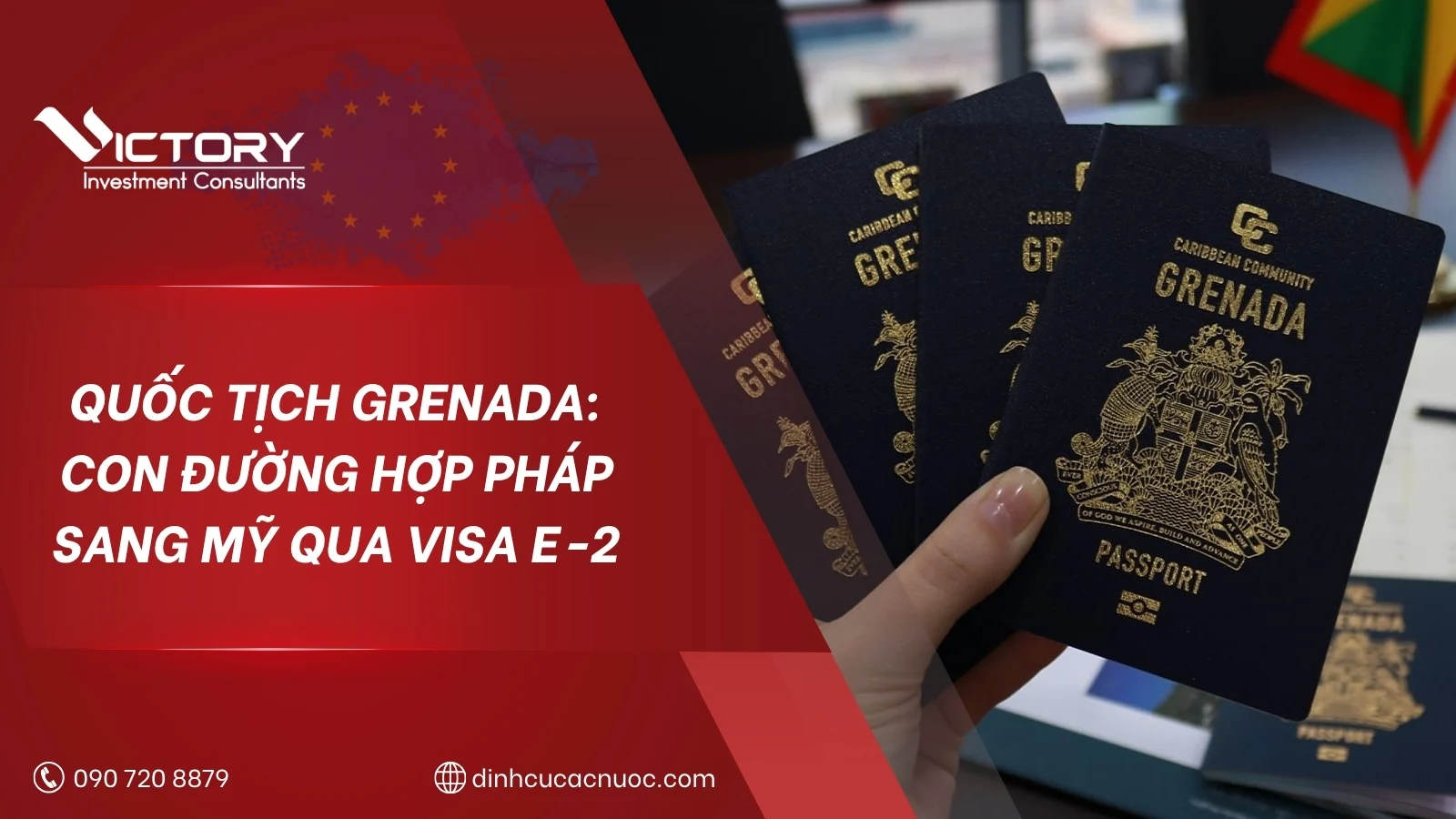 Nhập quốc tịch Grenada: Có nên đi Mỹ thông qua quốc tịch Grenada? 3 quoc tich grenada