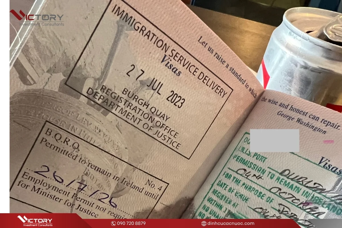 cach dinh cu ireland