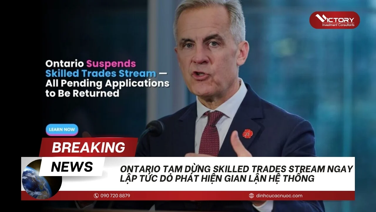 ontario tam ngung express entry skilled trades stream