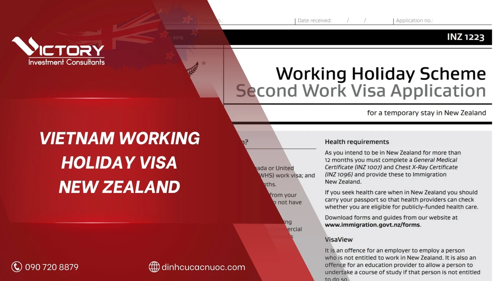 new zealand working holiday visa