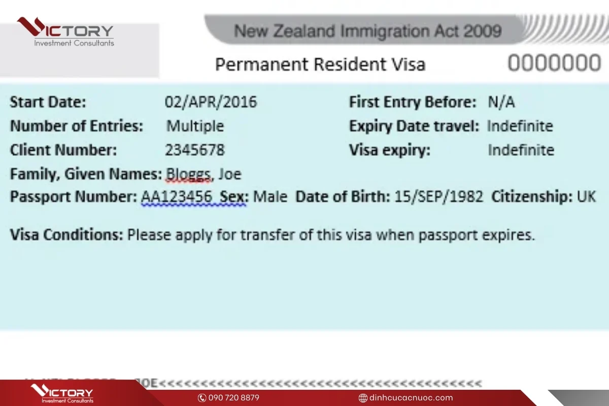 nhung loai visa new zealand