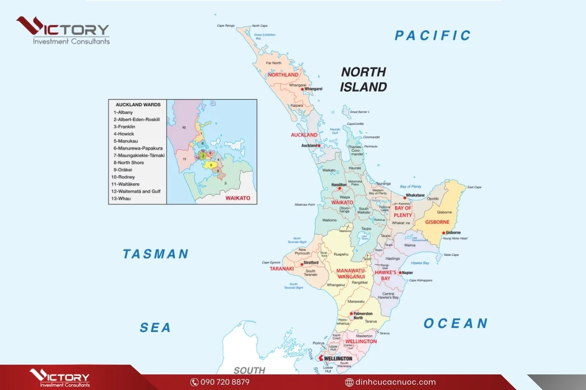 ban do dat nuoc new zealand