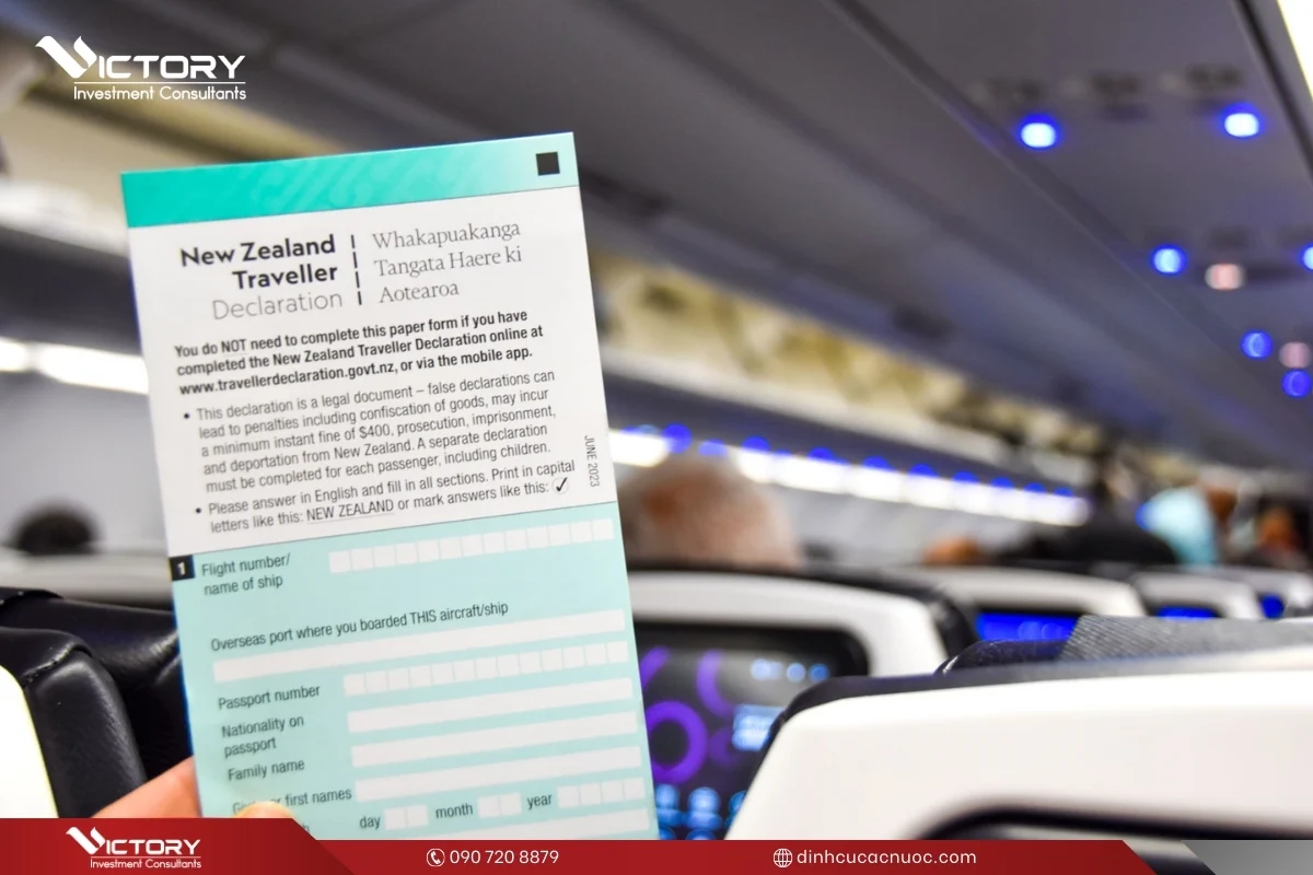 dien to khai nhap canh new zealand