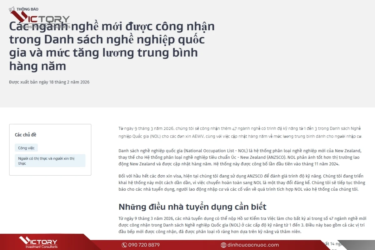 new zealand bo sung 47 nganh nghe va tang luong trung vi