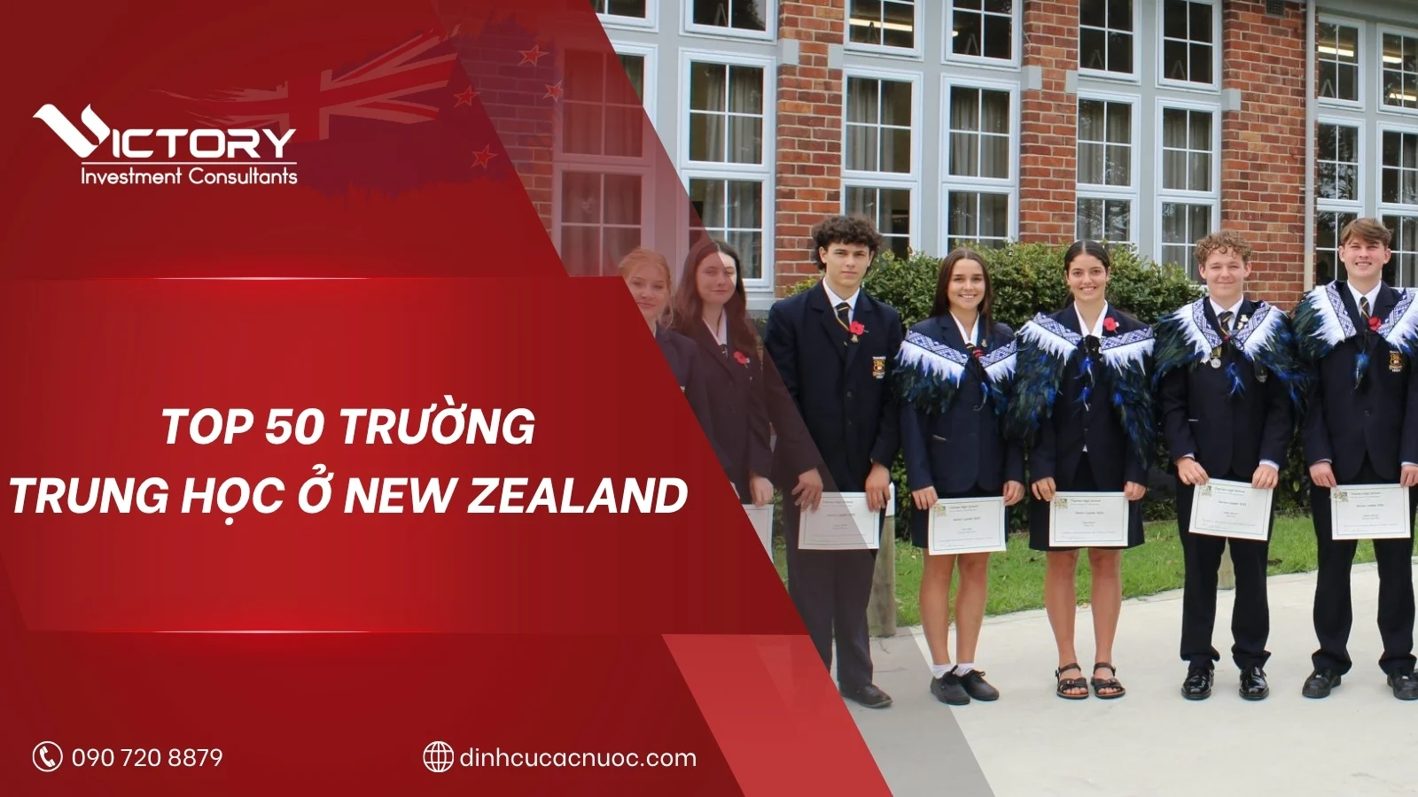 cac truong trung hoc o new zealand