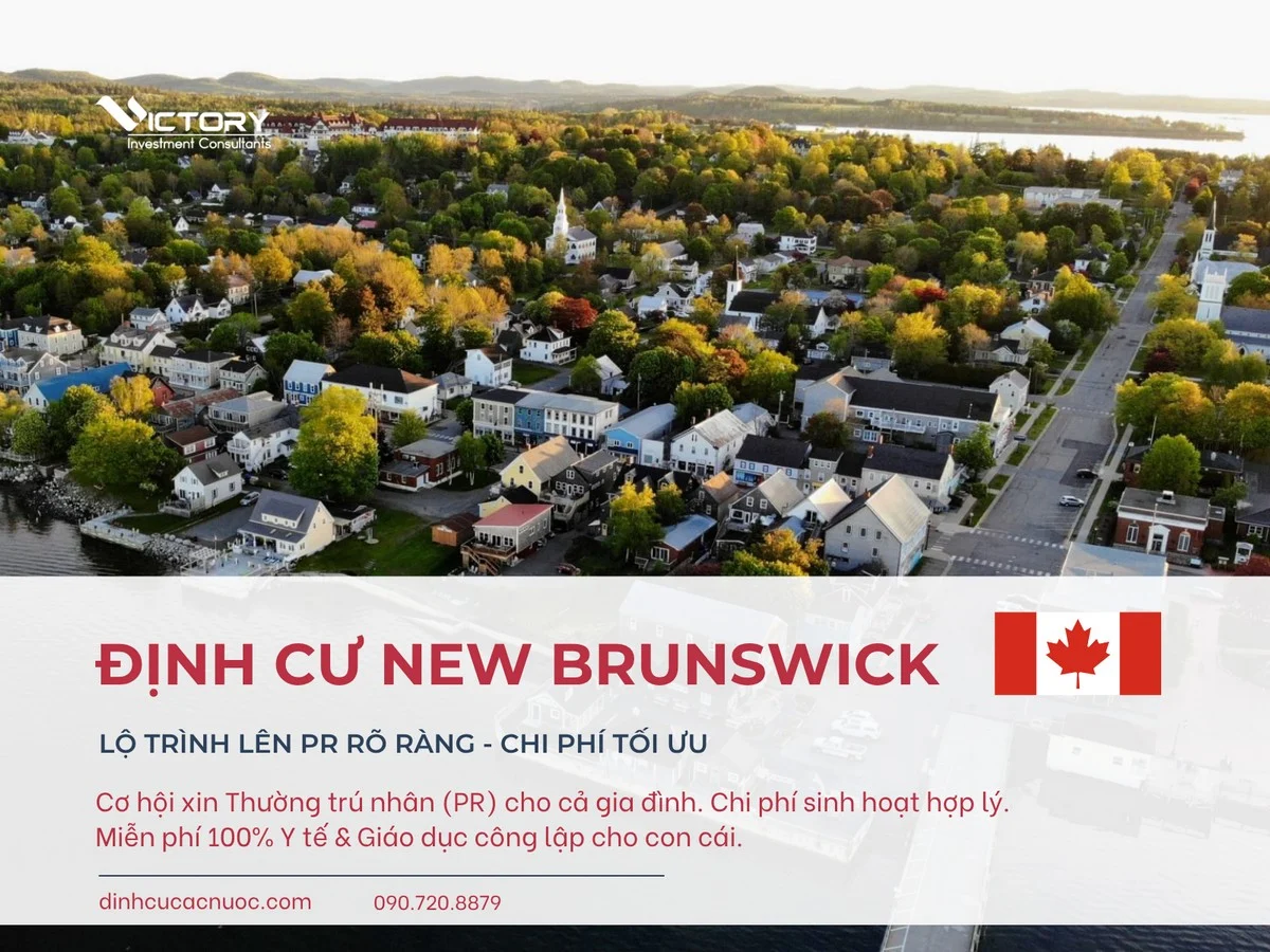 Định cư tỉnh bang New Brunswick Banner