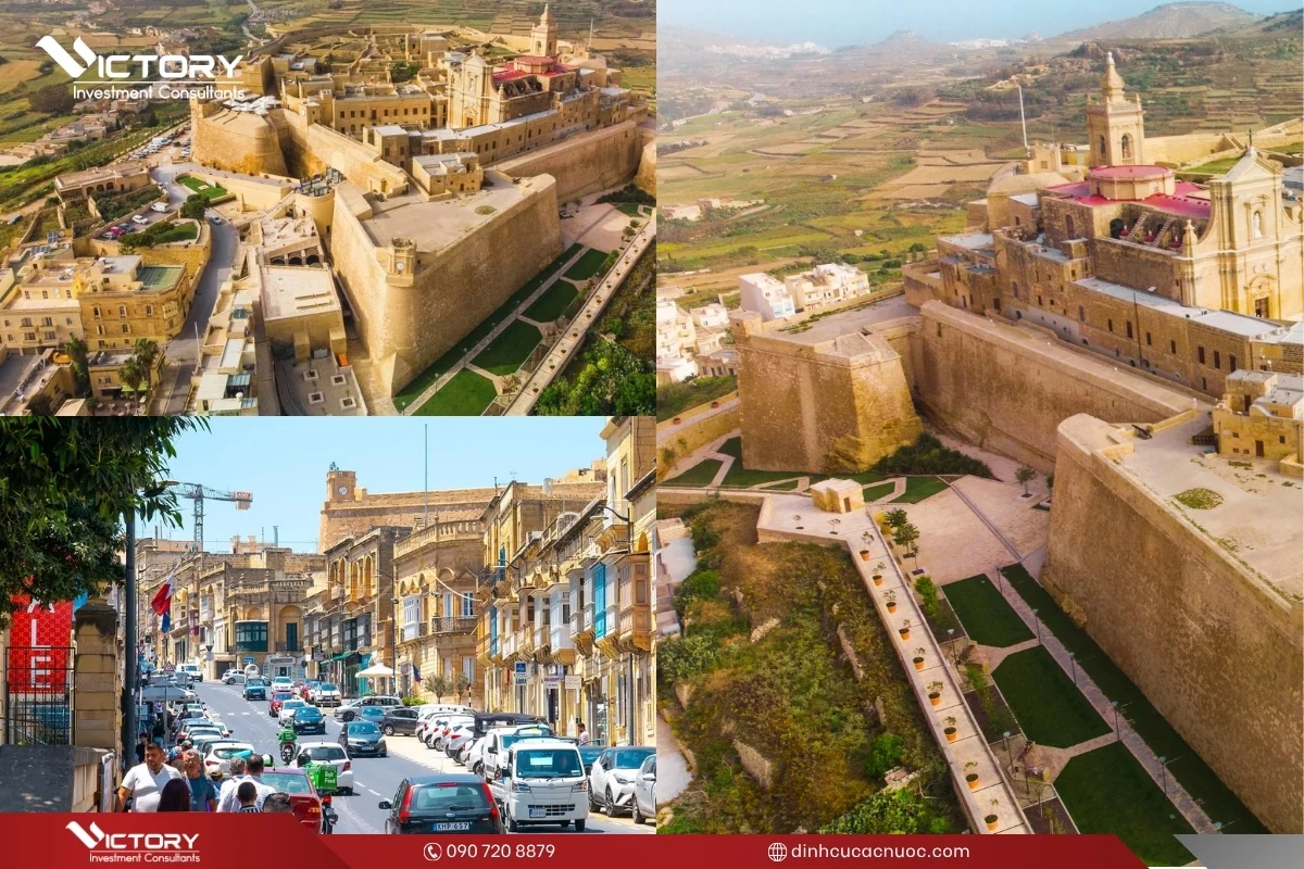 cac thanh pho cua malta