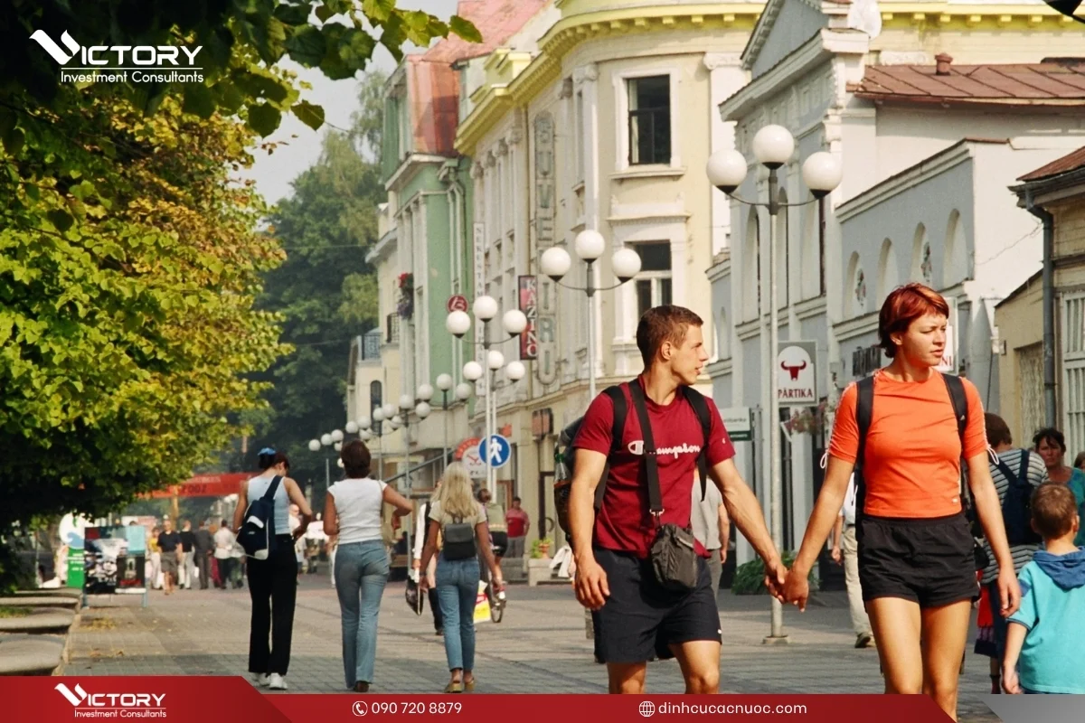 co nen dinh cu o latvia
