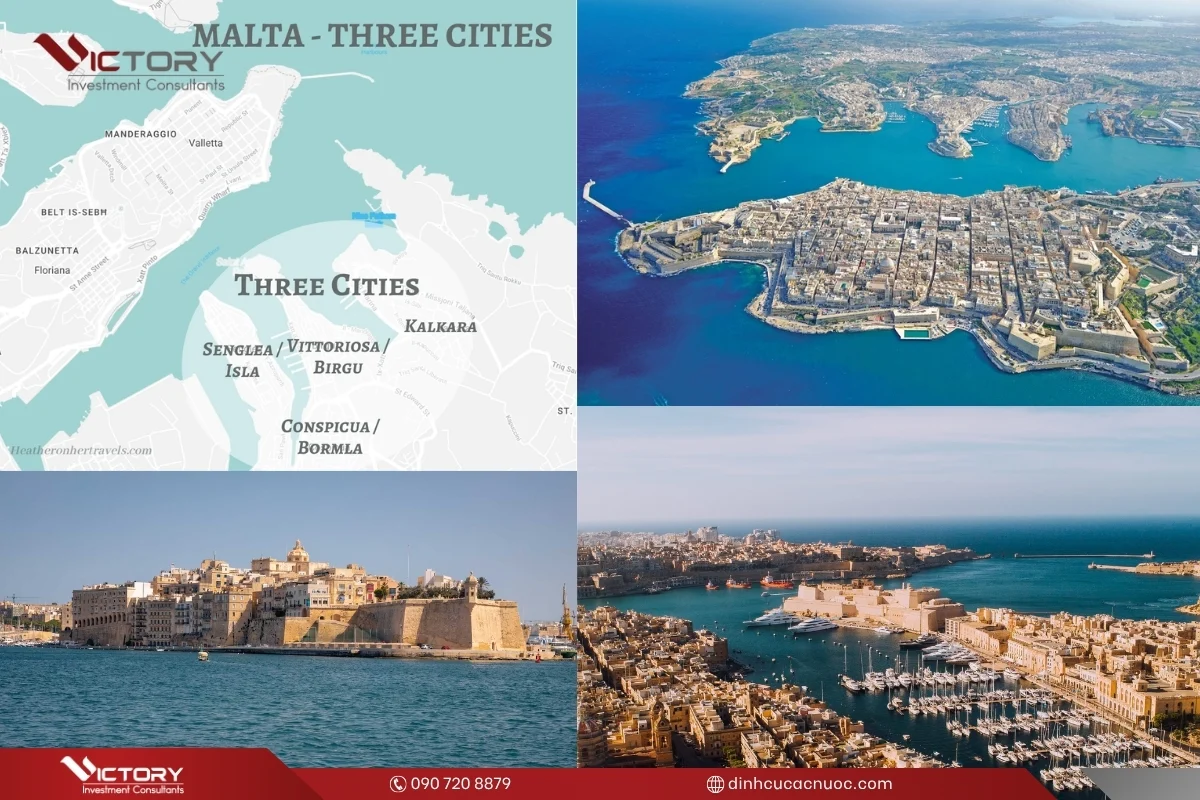 malta co bao nhieu thanh pho