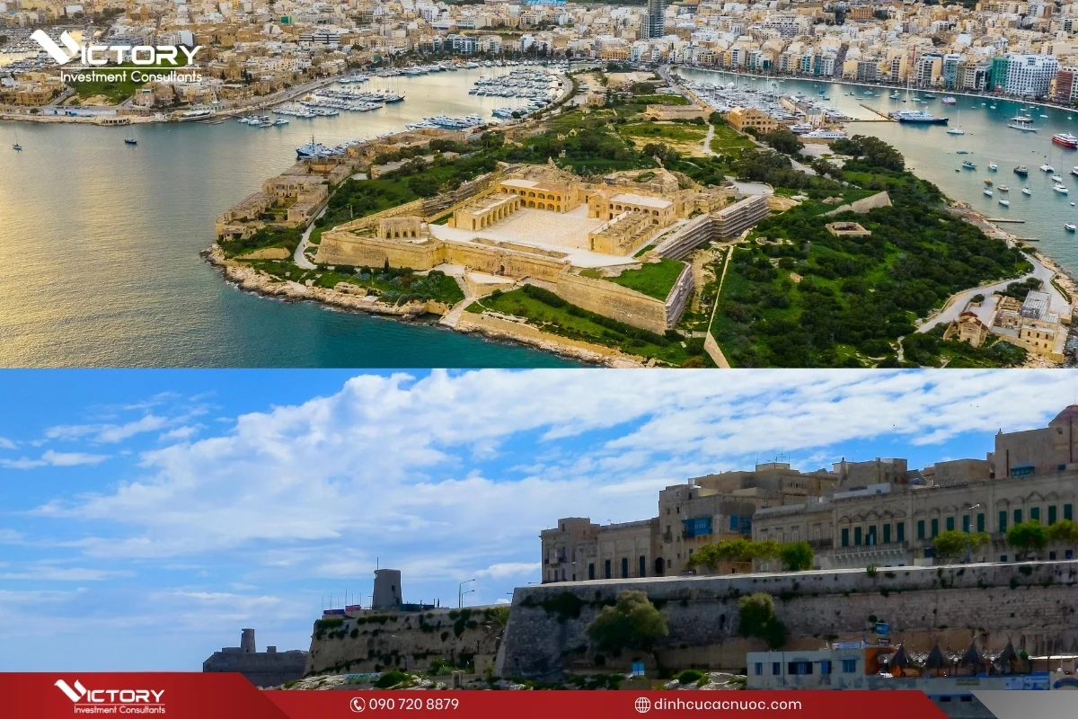 nhung thanh pho noi tieng o malta