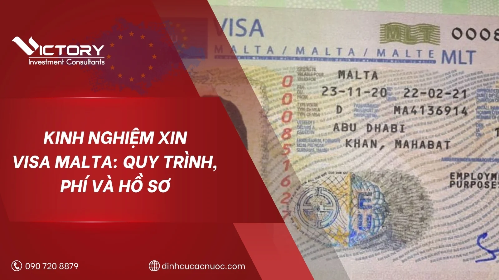 xin visa malta