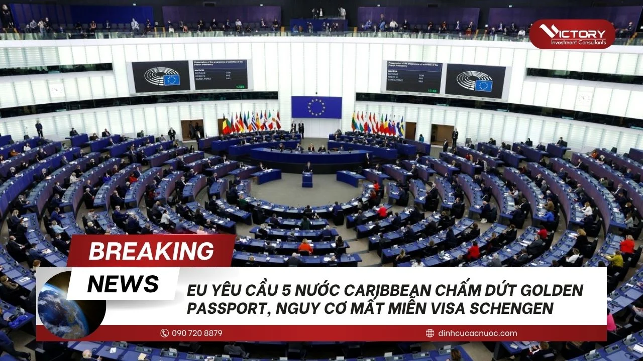 eu yeu cau 5 nuoc caribbean cham dut golden passport